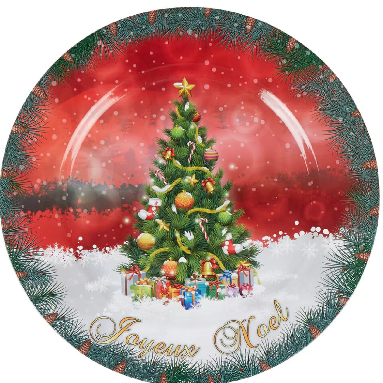 Sous assiette design sapin de noël>Gifi Clearance