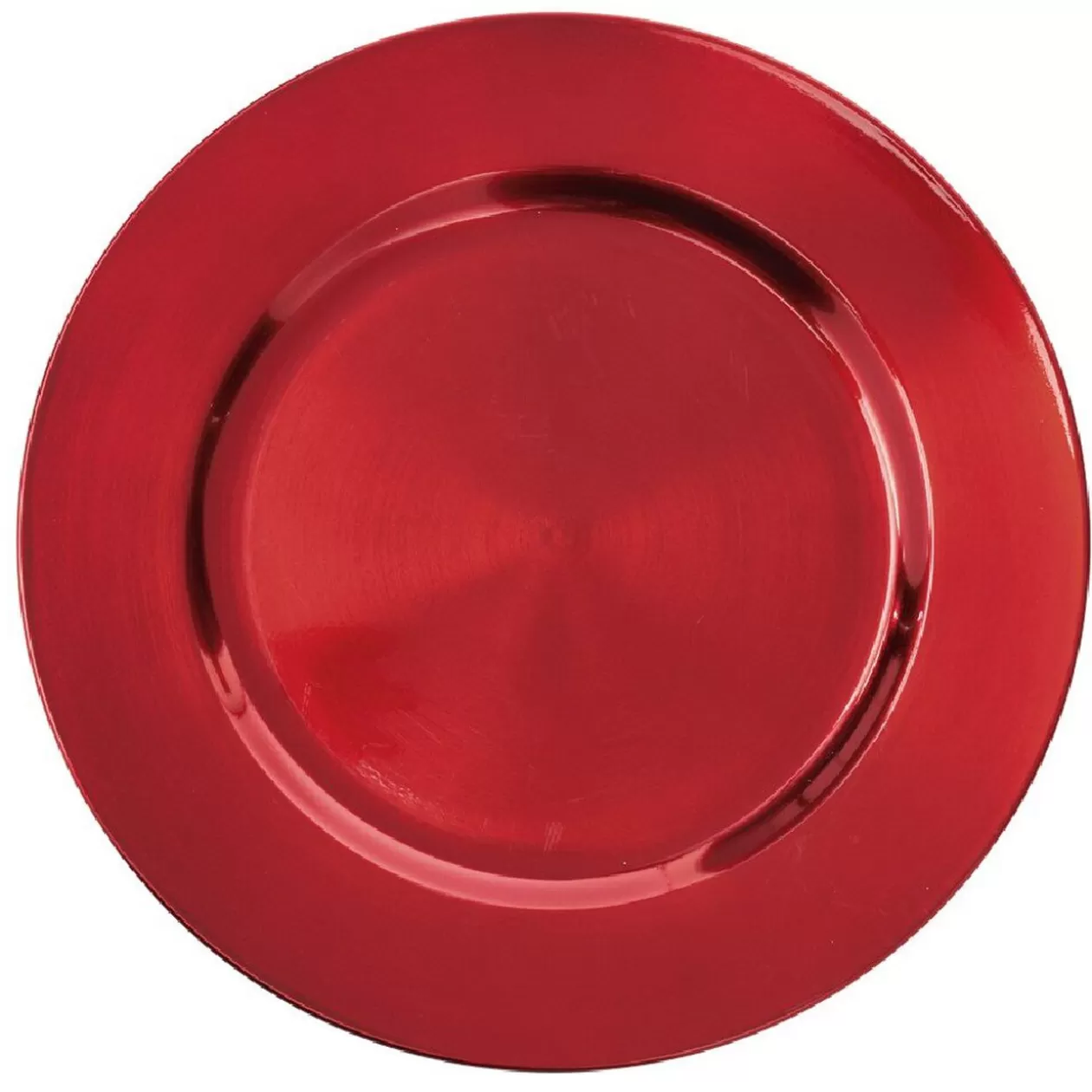 Sous assiette ronde rouge>Gifi Online
