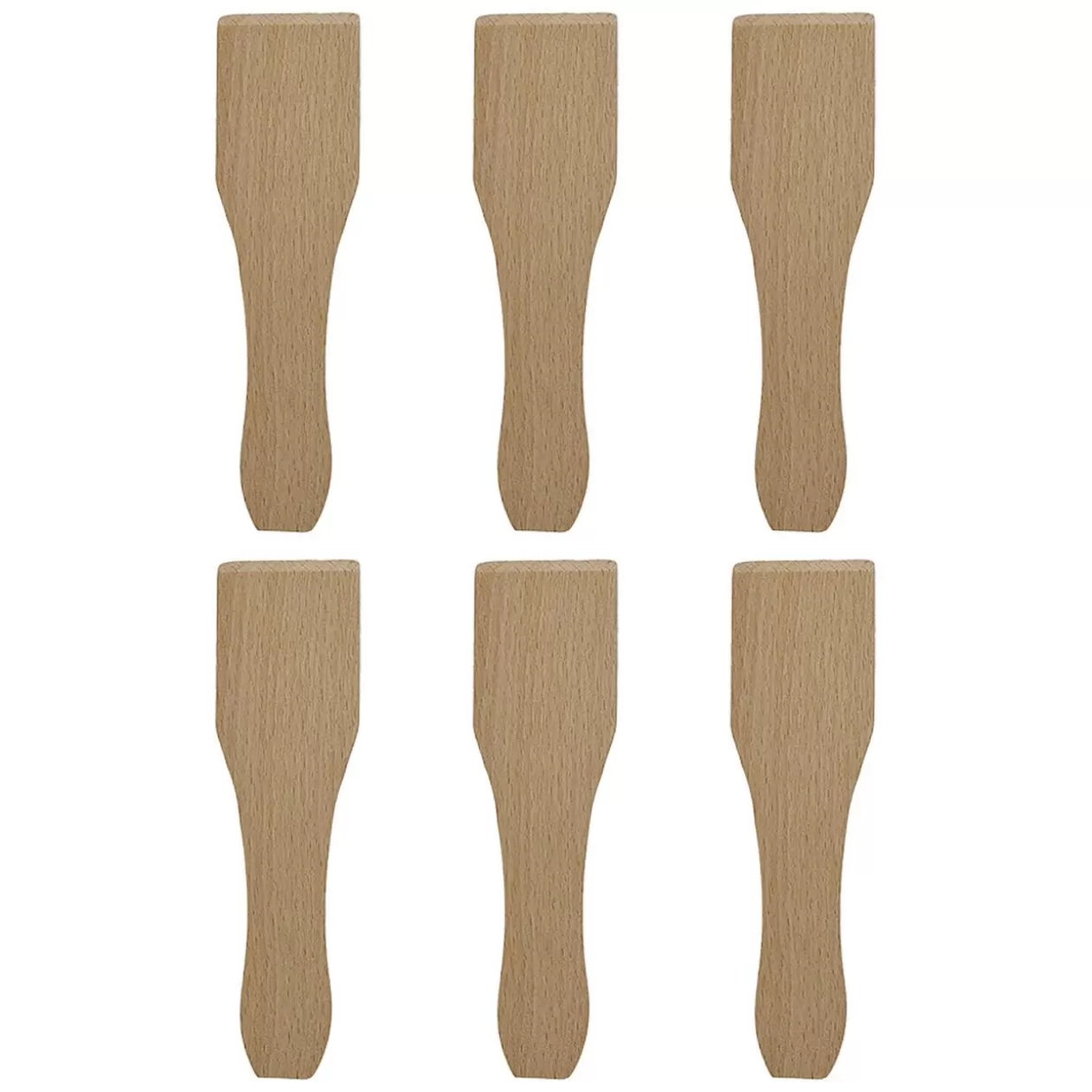 Gifi Spatule à raclette en bois x6< Petit Électroménager