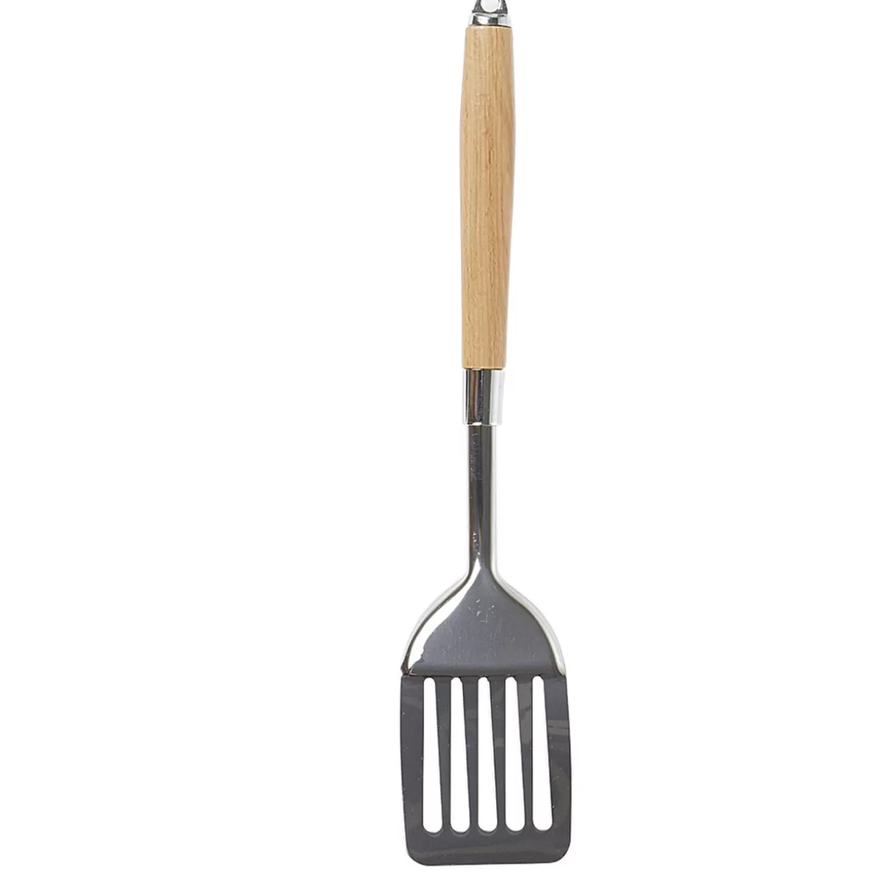 Gifi Spatule ajourée en inox avec manche en bois< Préparation Culinaire