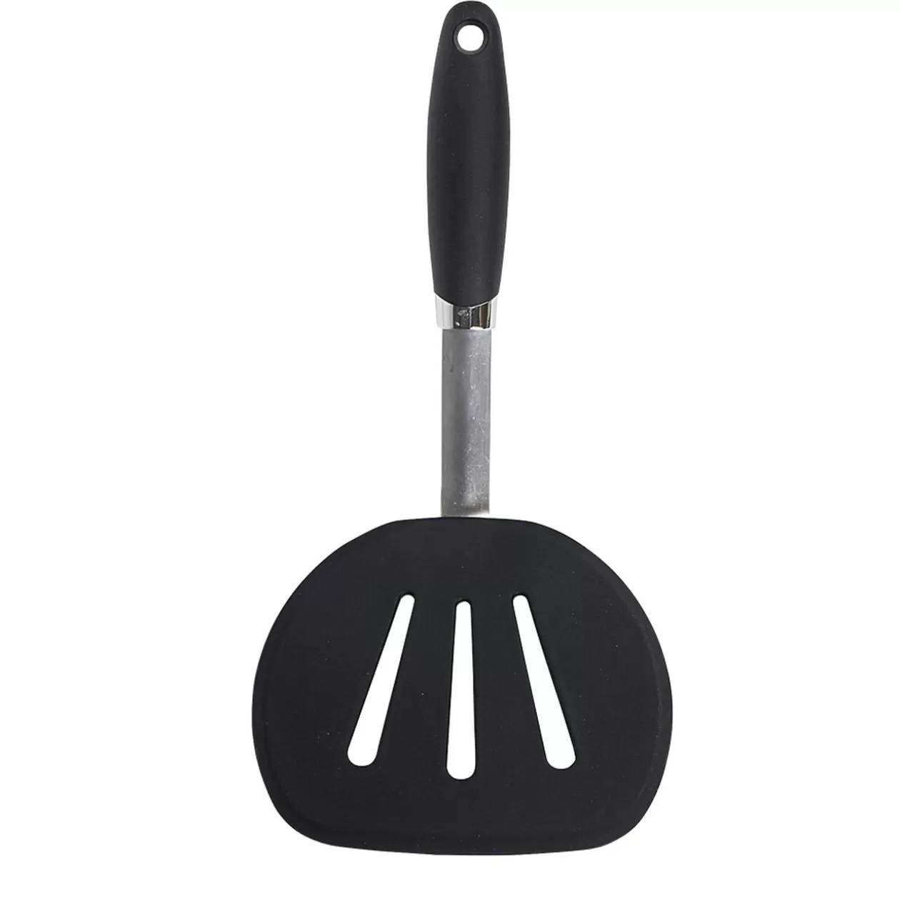 Gifi Spatule ajourée en inox et silicone noir< Préparation Culinaire