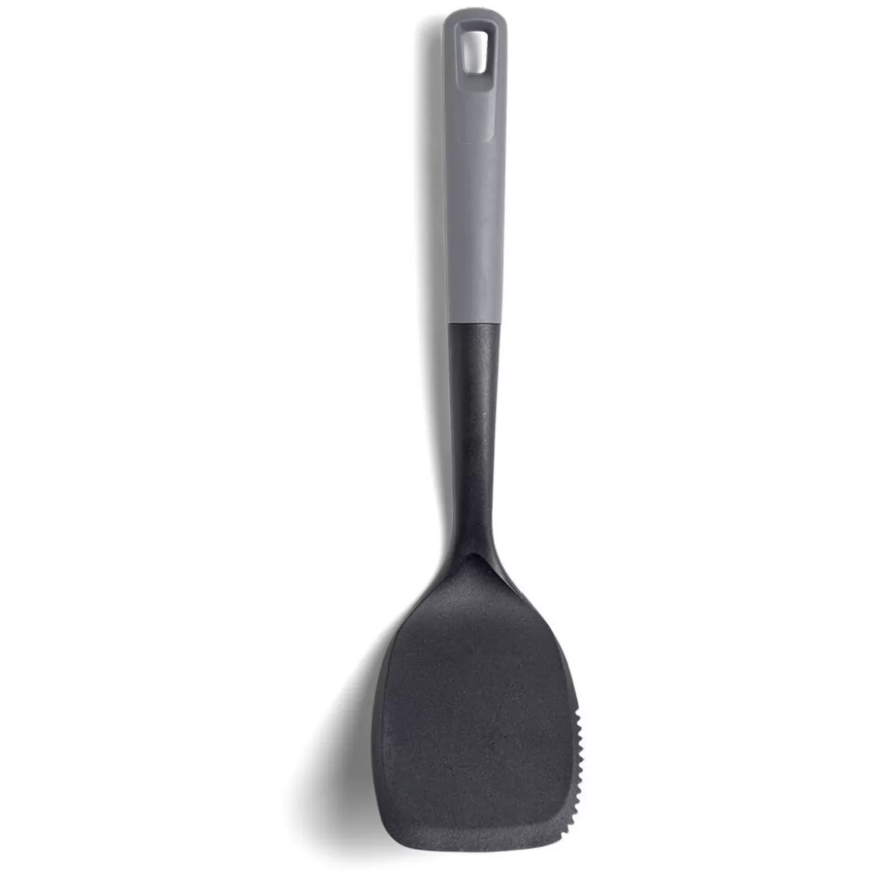 Gifi Spatule de cuisine en plastique noir et gris L.35cm< Préparation Culinaire