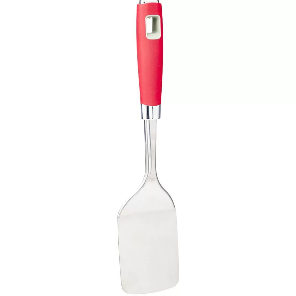 Gifi Spatule en inox avec manche en polypropylène rouge< Préparation Culinaire
