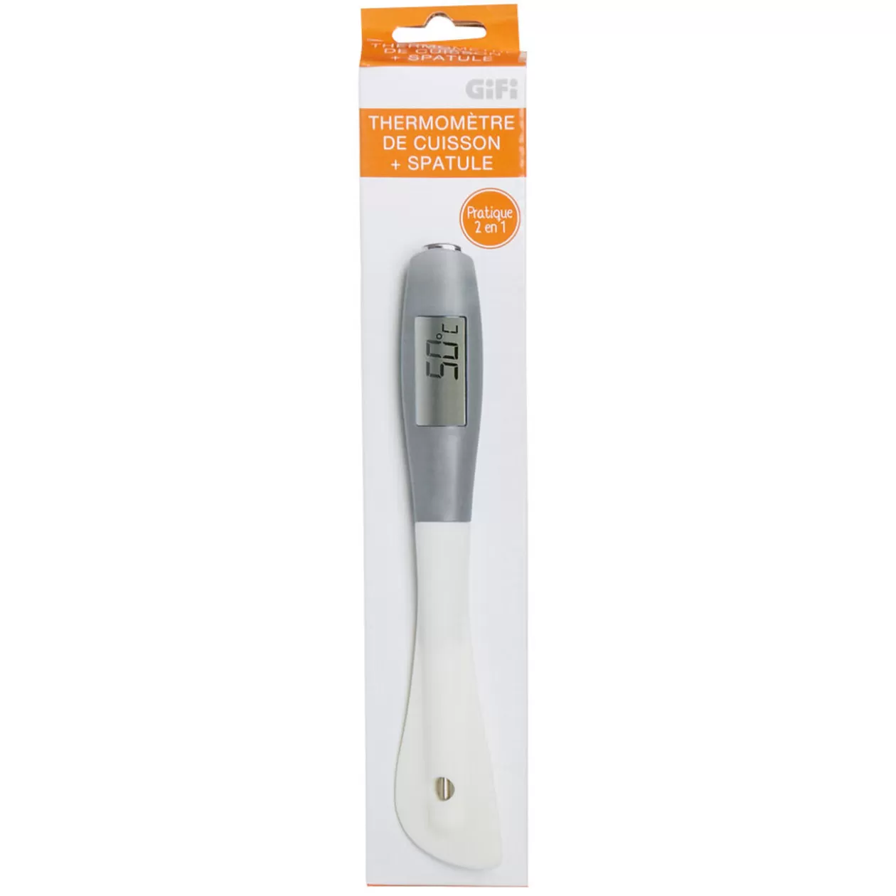 Gifi Spatule thermomètre plastique et inox< Préparation Culinaire