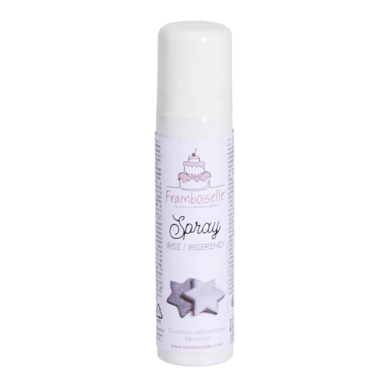 Gifi Spray colorant alimentaire argenté Framboiselle< Préparation Culinaire