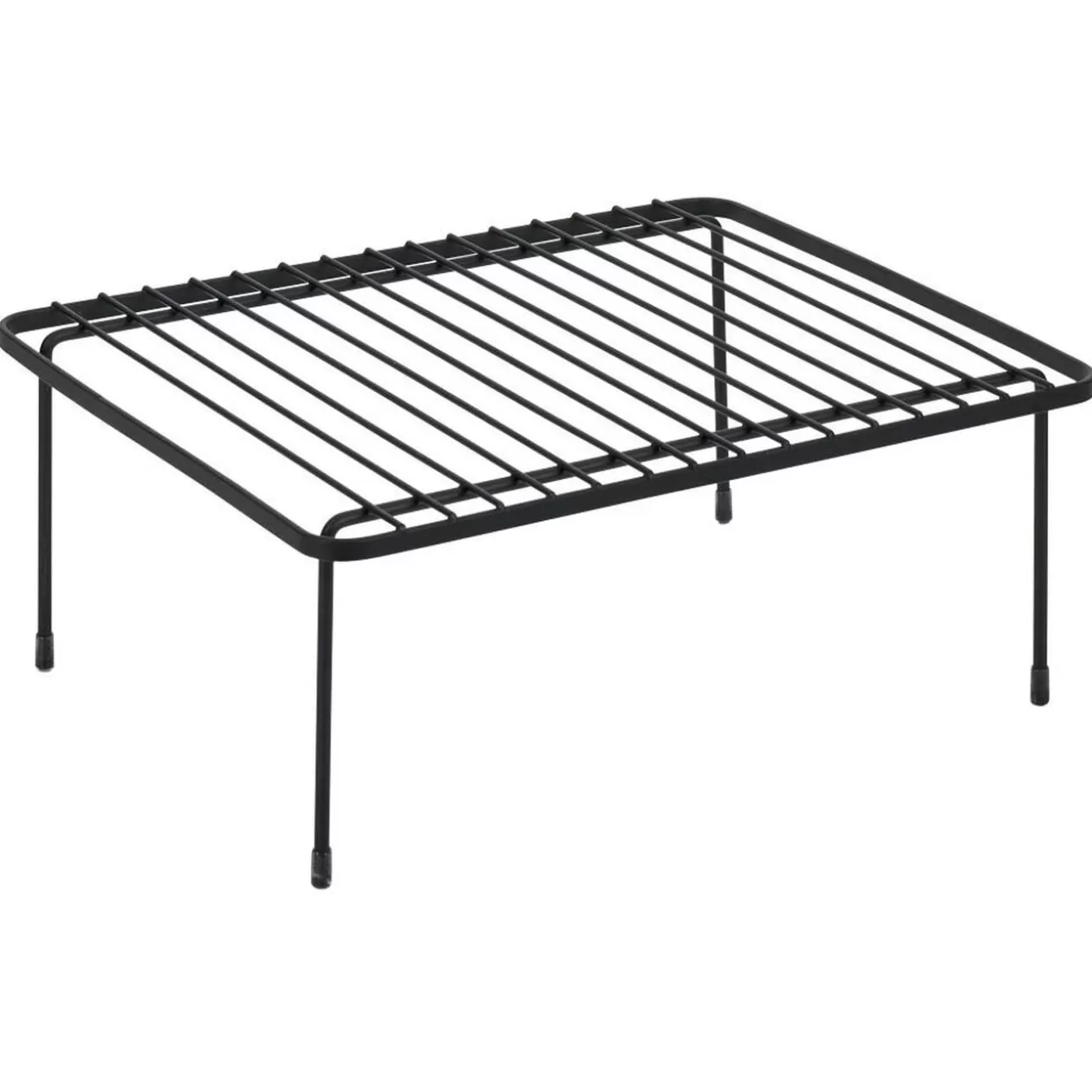 Gifi Support extensible en métal noir - L.43/69xl.20xH.14,5cm< Rangement De Cuisine