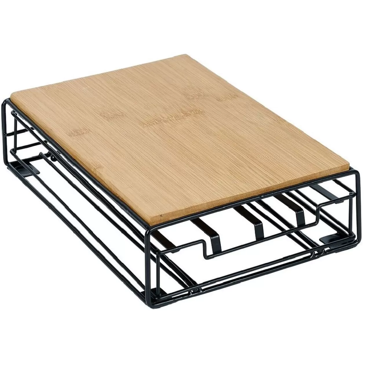 Gifi Support machine à café avec tiroir à capsules 21x31xH7,5cm< Rangement De Cuisine