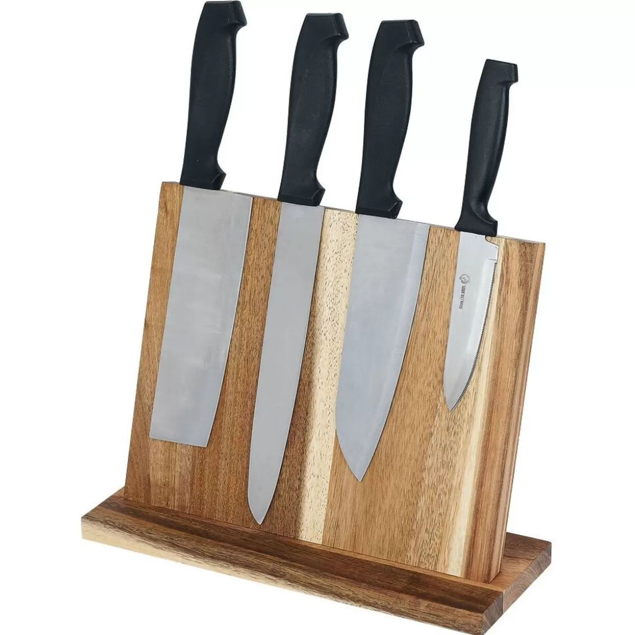 Gifi Support pour couteaux bois d'acacia 26,9x10,3xH21cm< Rangement De Cuisine