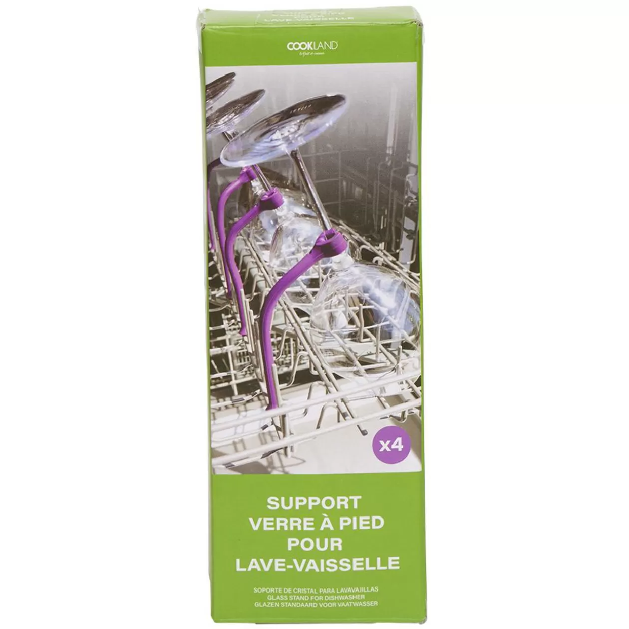 Gifi Support verre à pied pour lave-vaisselle x4< Rangement De Cuisine