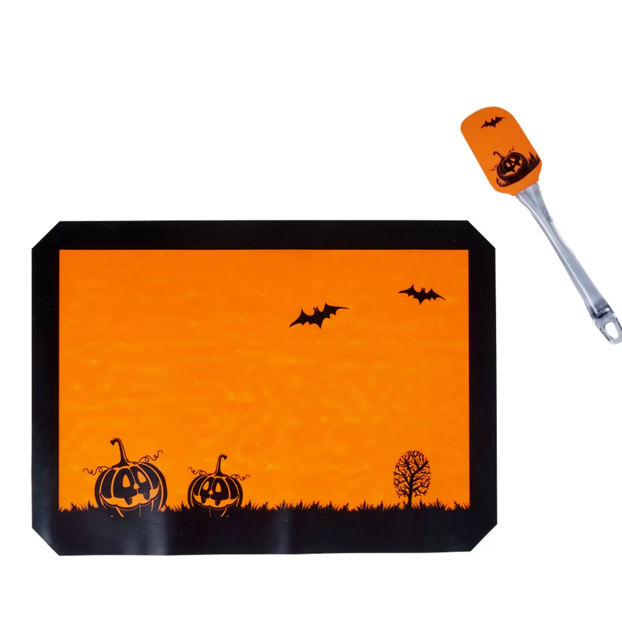 Gifi Tapis de cuisson Halloween avec spatule< Cuisson
