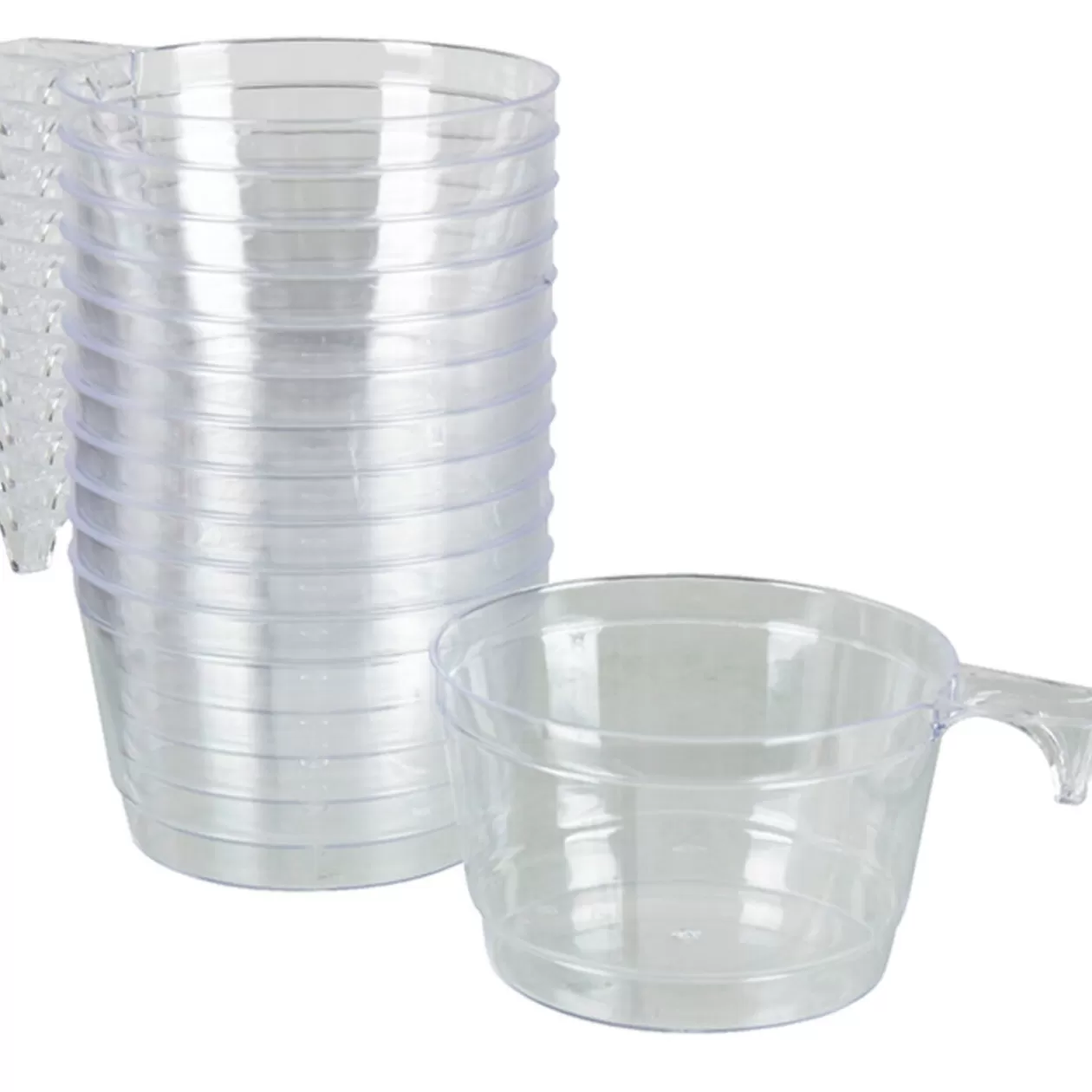 Tasse à café plastique transparent x12>Gifi Fashion