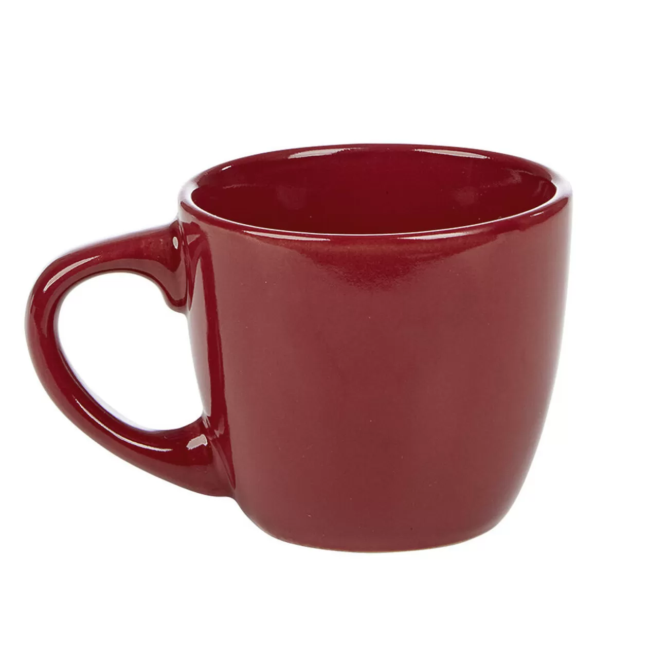 Tasse à expresso en faïence 10 cl uni rouge>Gifi Best Sale