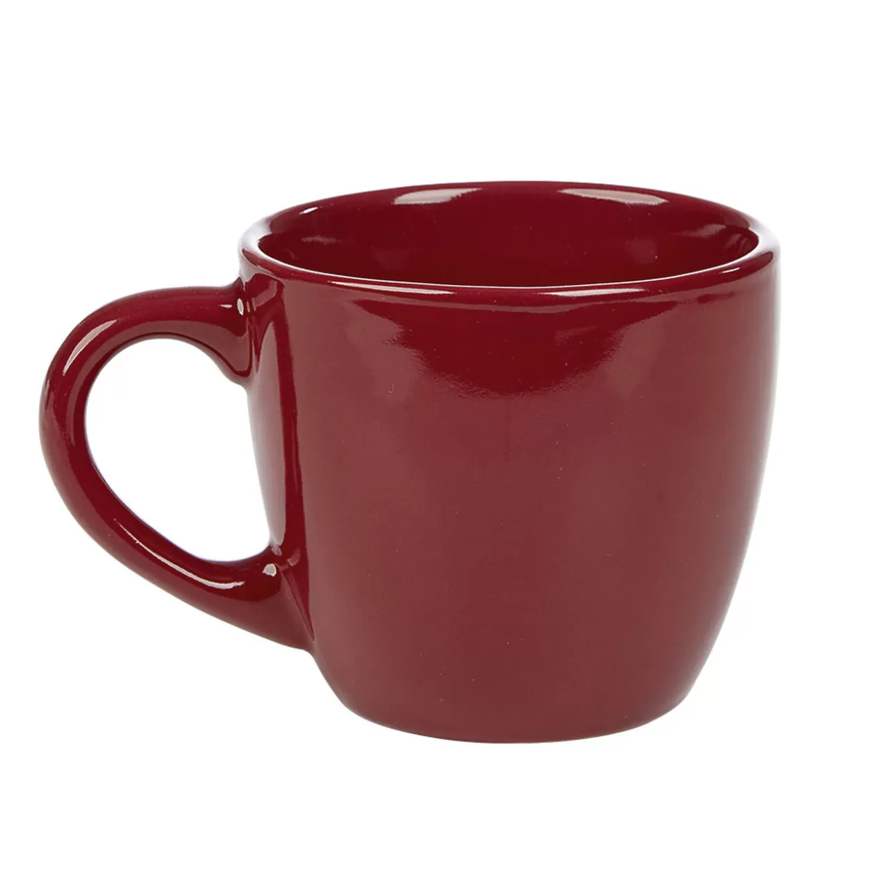 Tasse en faïence rouge 22 cl>Gifi Discount