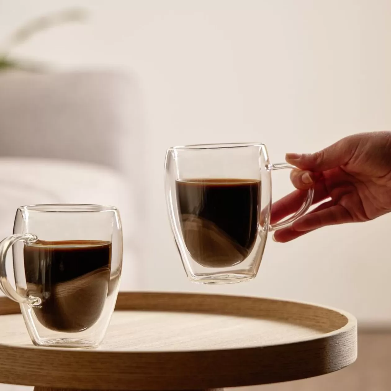 Tasse en verre double paroi 350ml>Gifi Online