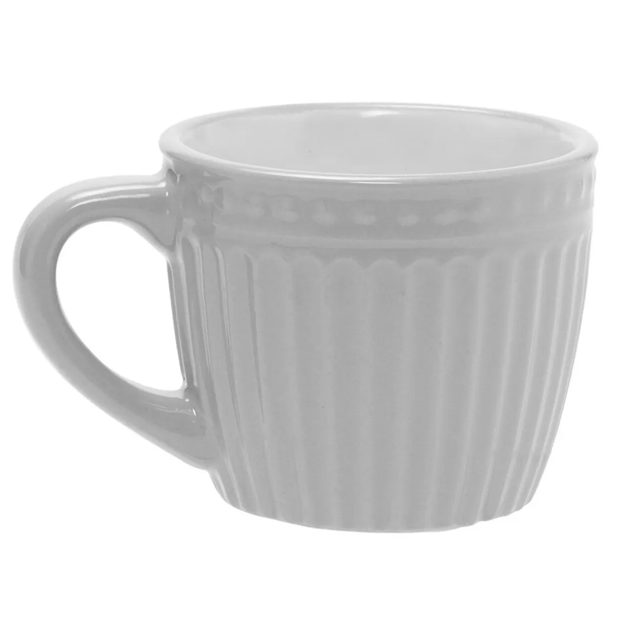 Tasse expresso grise relief 9 cl>Gifi Online