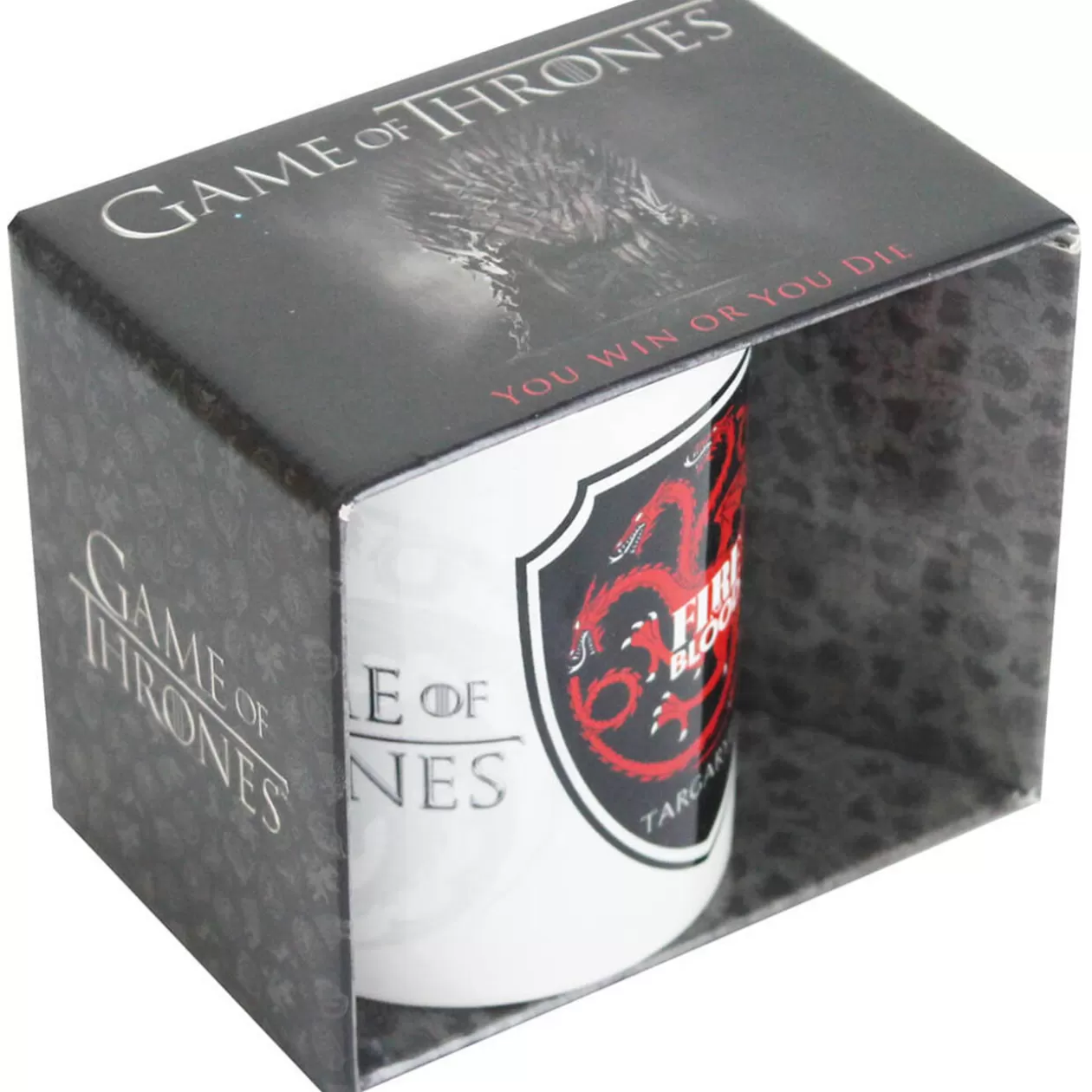 Tasse Game of Thrones céramique imprimé Dragon Targaryen>Gifi Discount