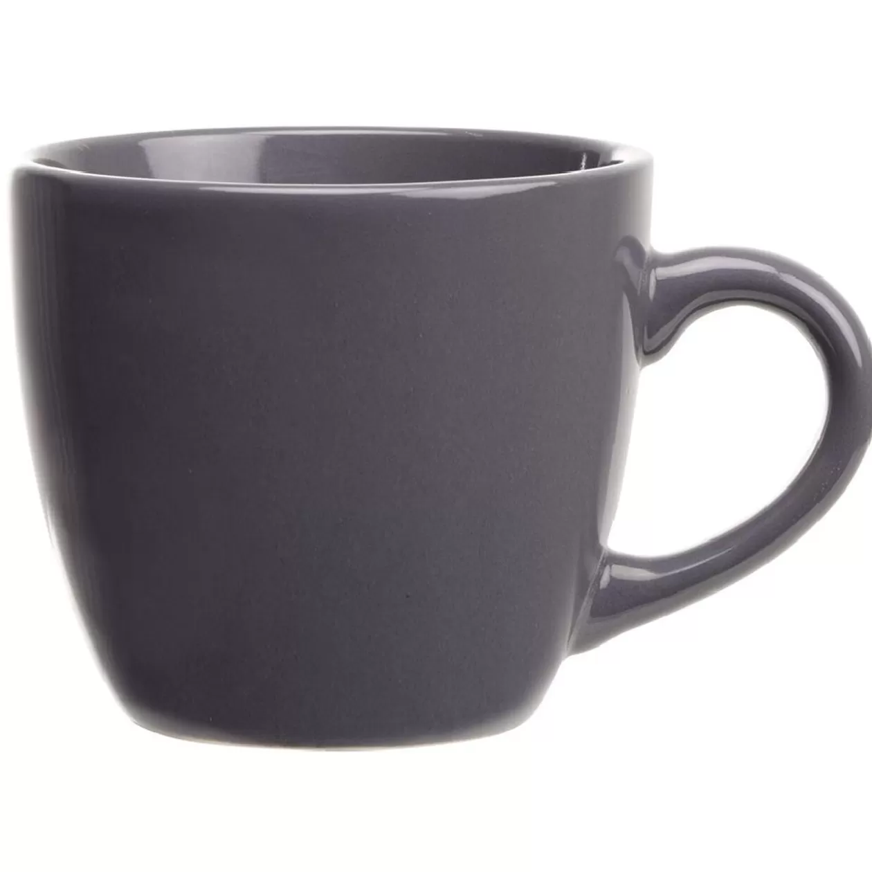 Tasse grise en faïence 22cL>Gifi Clearance