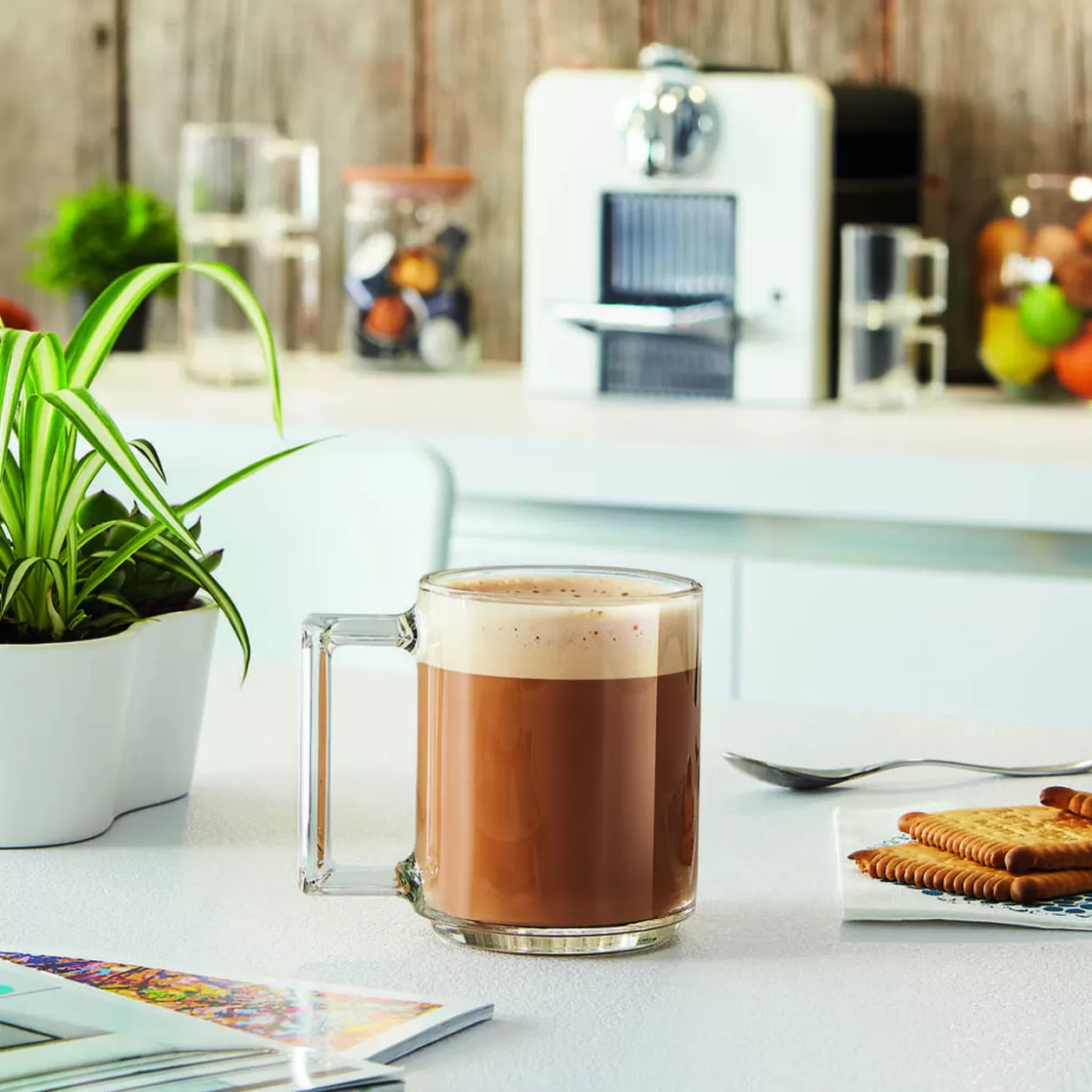 Tasse transparente en verre trempé droit Luminarc 25 cl>Gifi Clearance