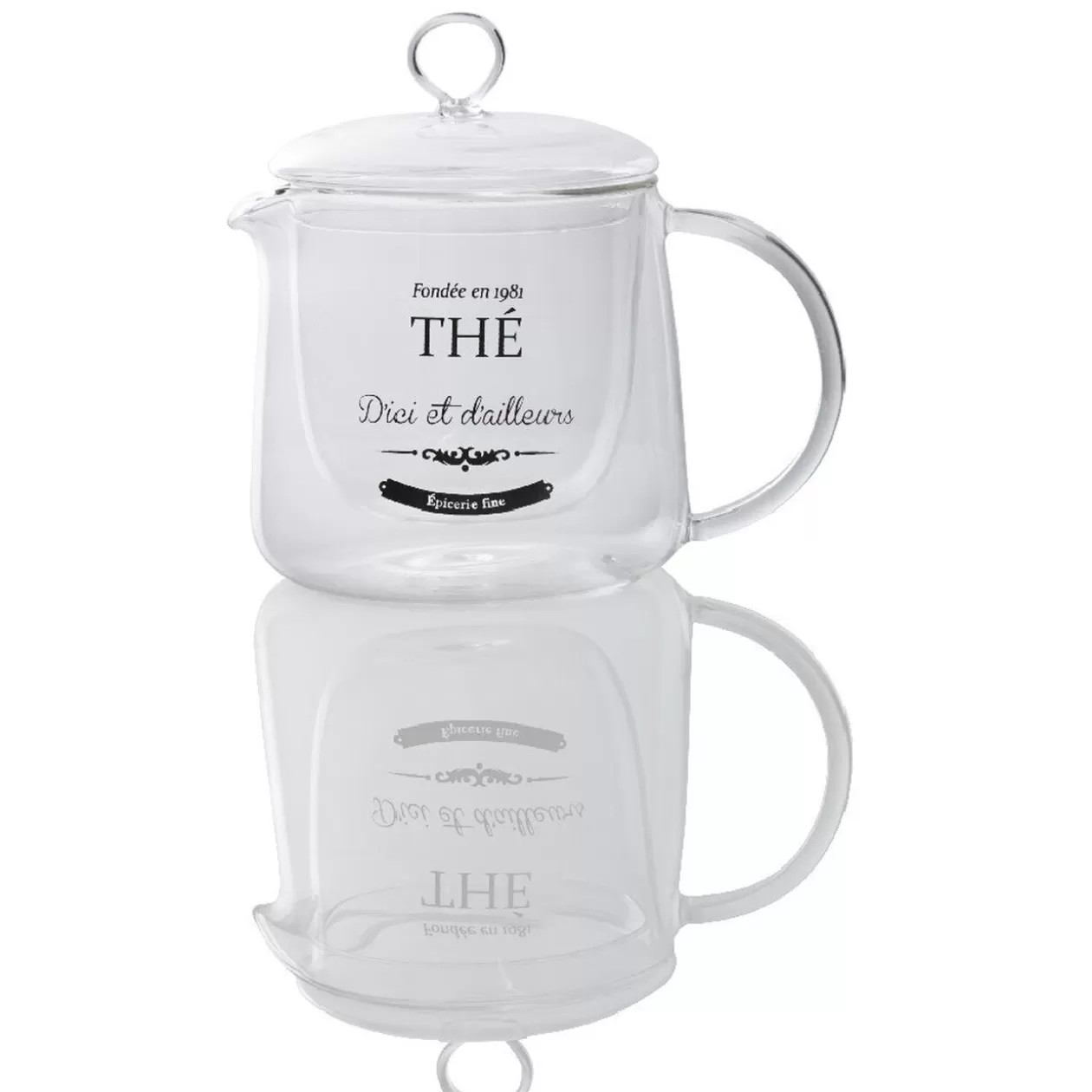Théière en verre transparent>Gifi Hot