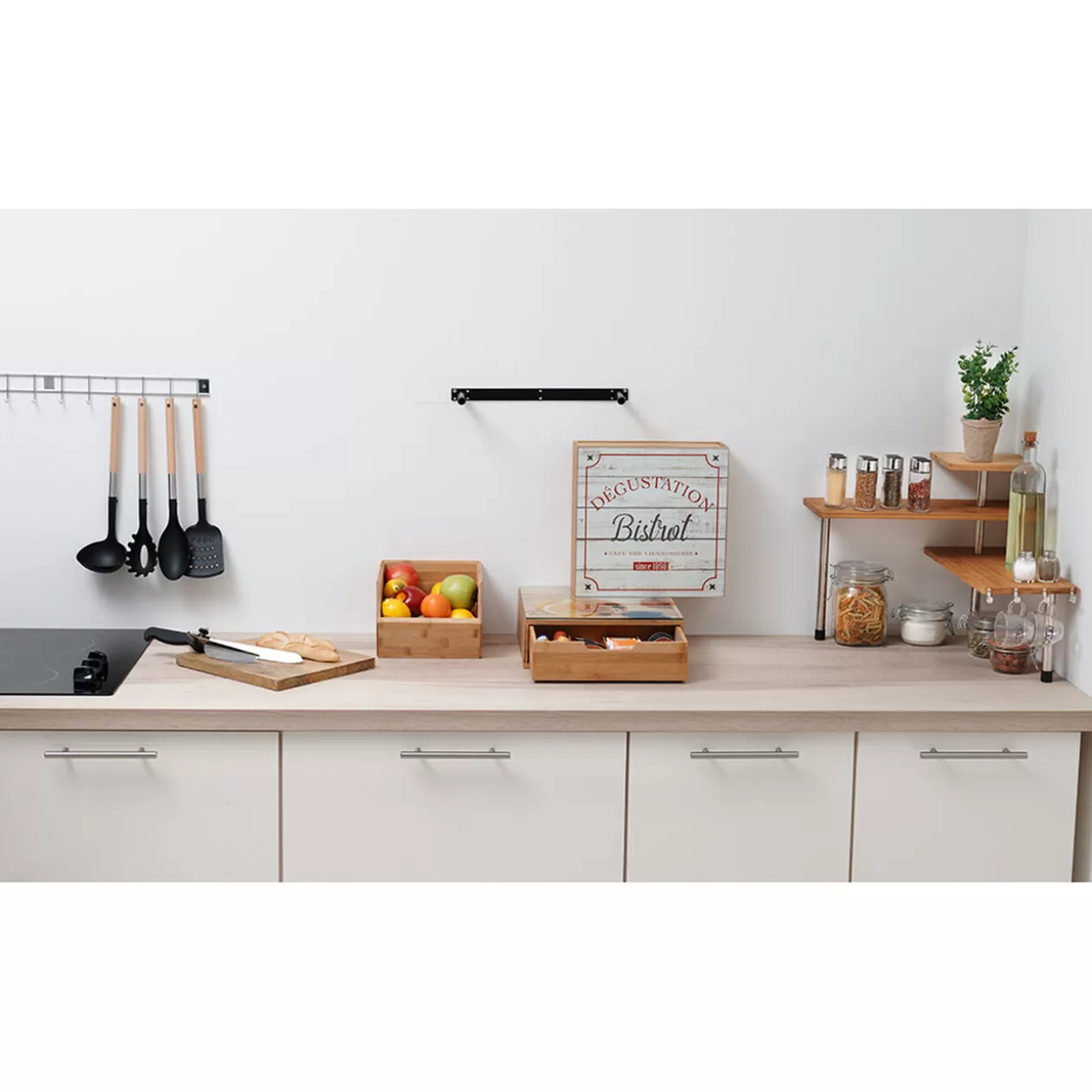 Gifi Tiroir à dosettes design graines de café< Rangement De Cuisine
