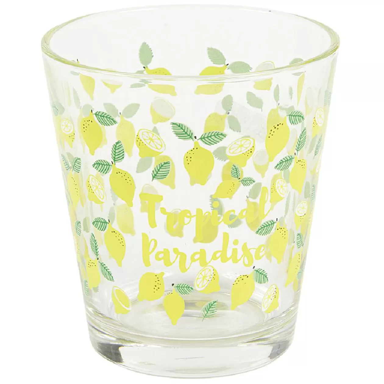 Verre à eau motifs fruits exotiques 25,5 cl - Summer time>Gifi Outlet