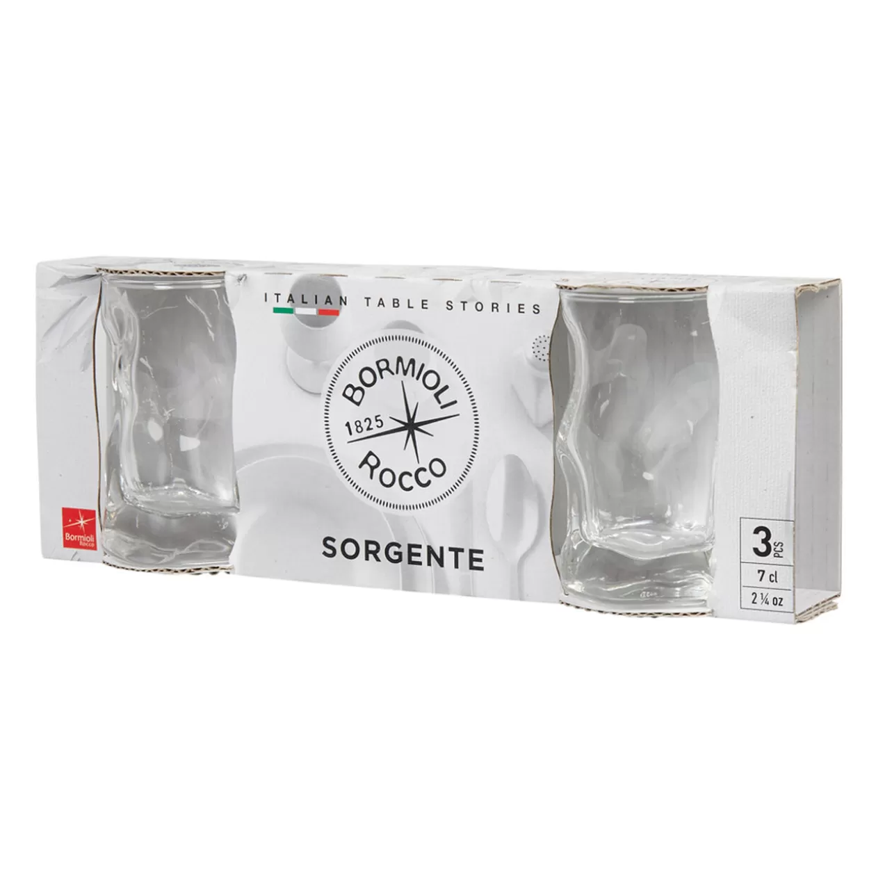 Verre à liqueur Bormioli Rocco Sorgente x3>Gifi Fashion