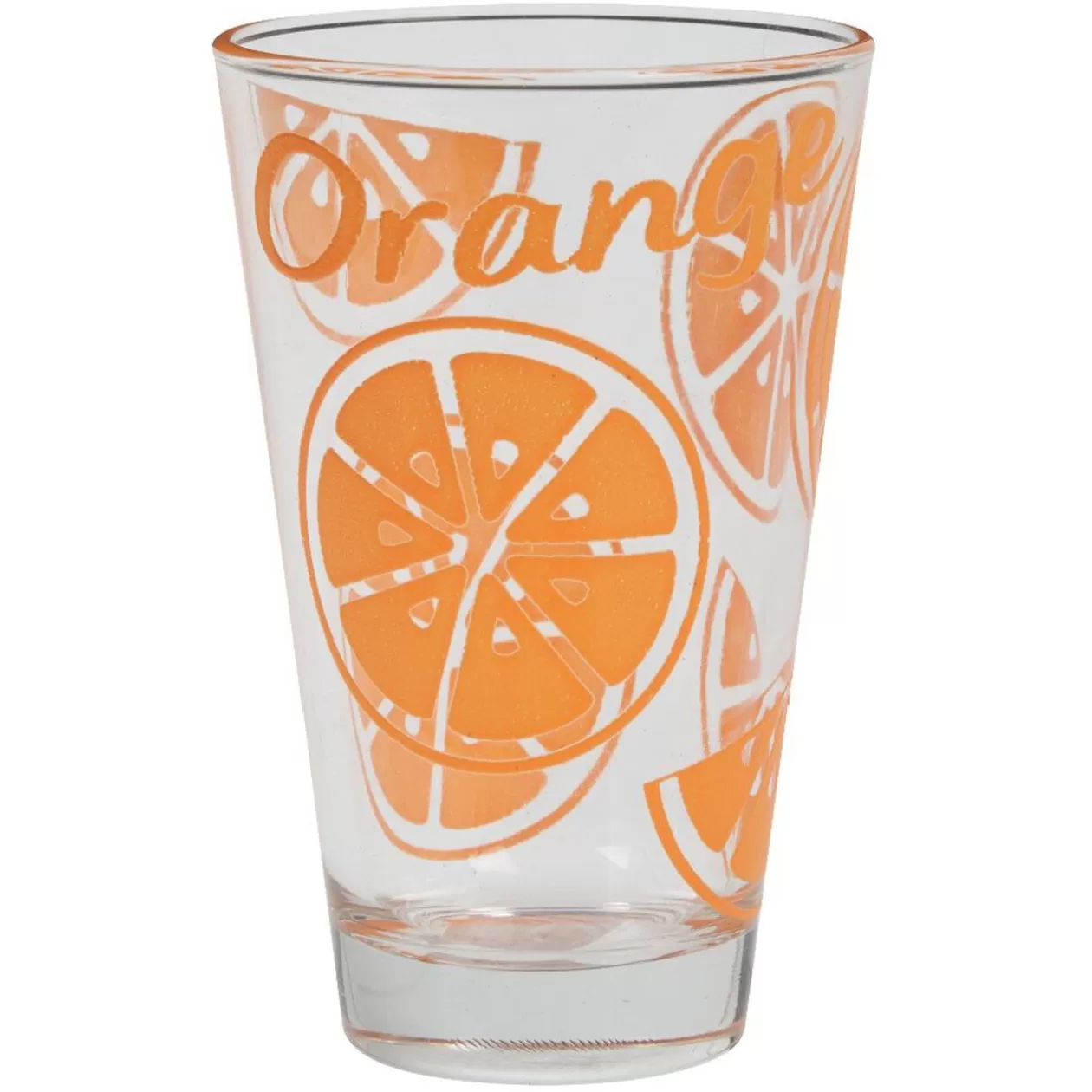 Verre à orangeade design fluo orange 30 cl>Gifi Clearance