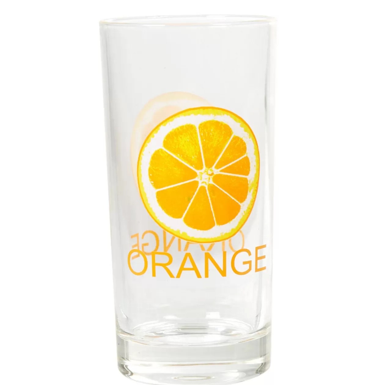 Verre à orangeade design oranges>Gifi Outlet