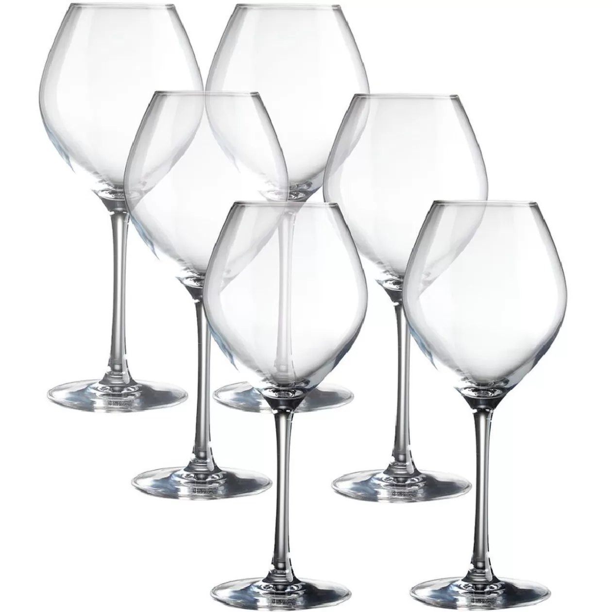 Verre à pied 47cl Cristal d'Arques x6>Gifi Sale
