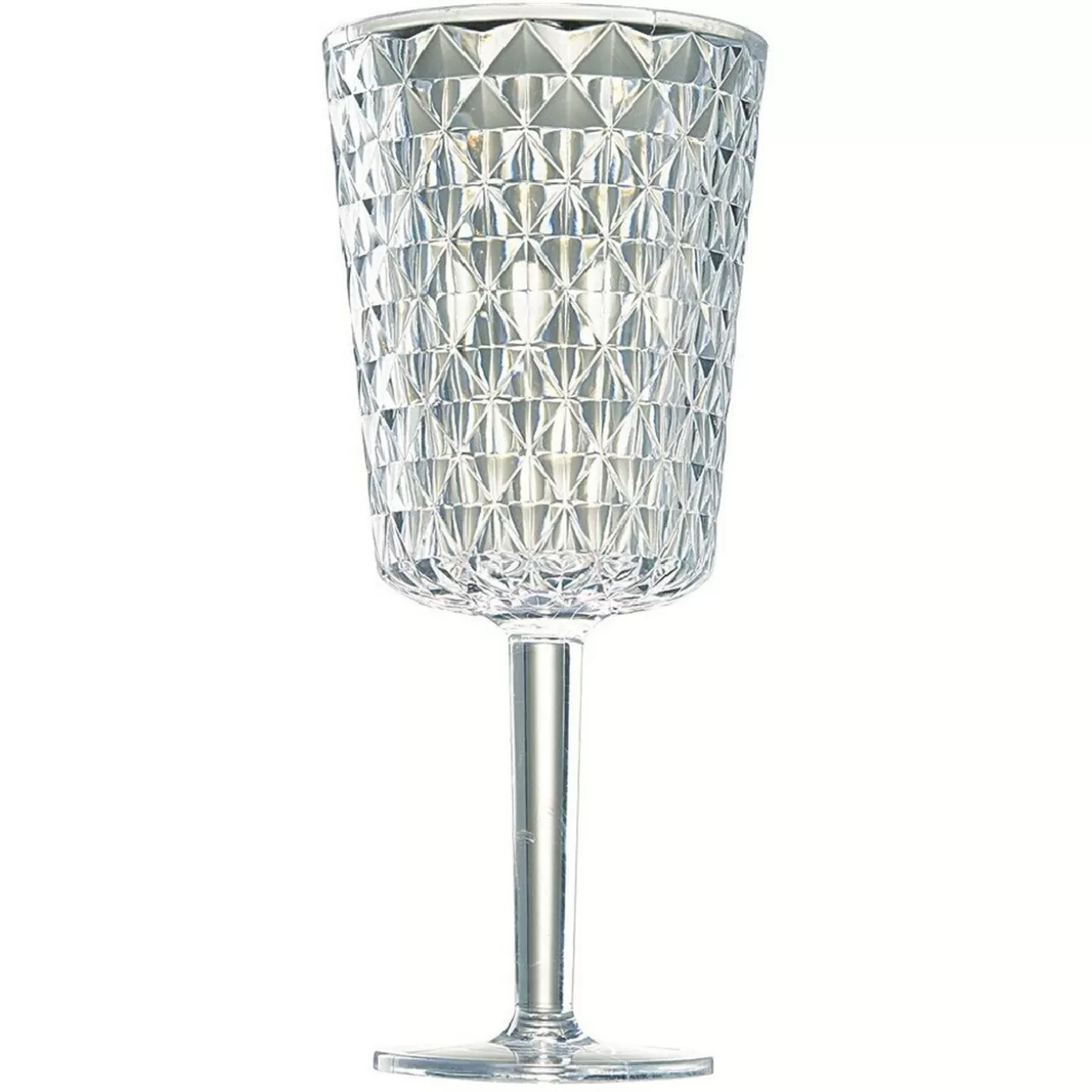 Verre à pied en plastique x6>Gifi Outlet