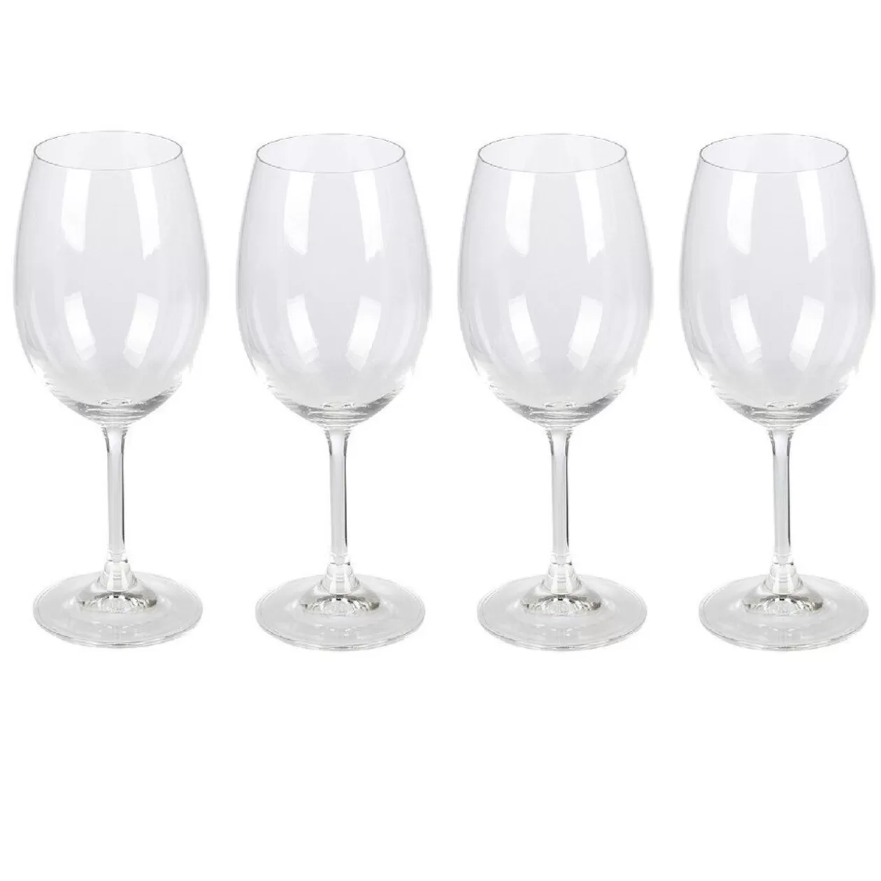 Verre à pied transparent 45 cl x4>Gifi Outlet