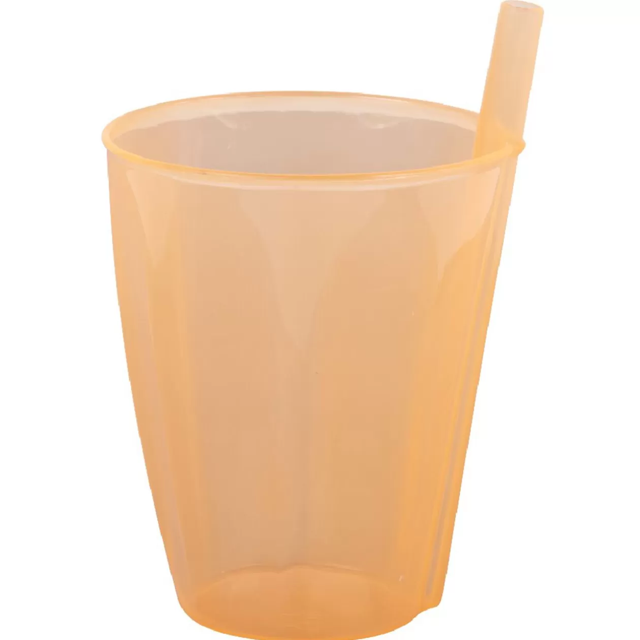 Verre avec paille intégrée transparent>Gifi New
