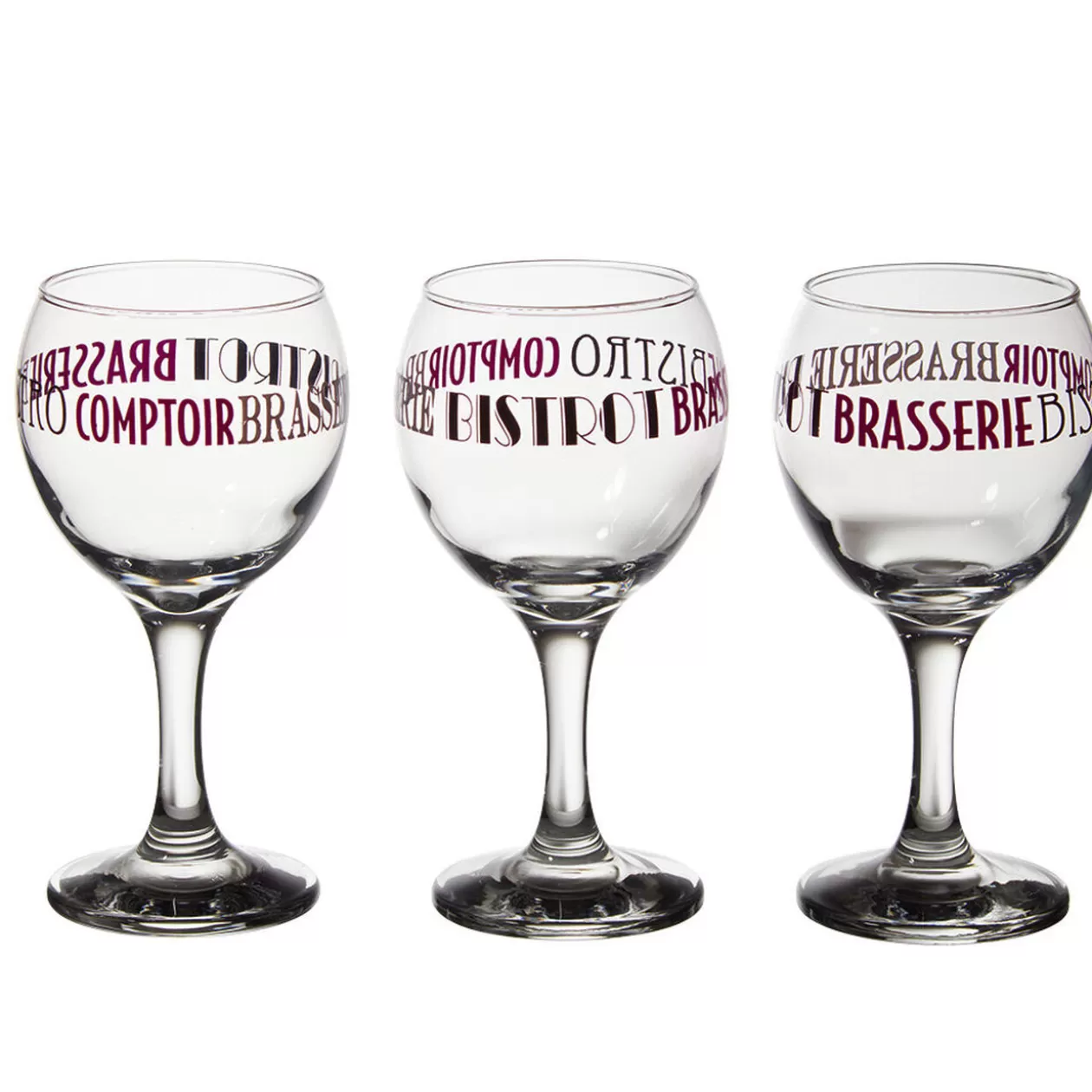 Verre ballon 21 cl x 3>Gifi Outlet