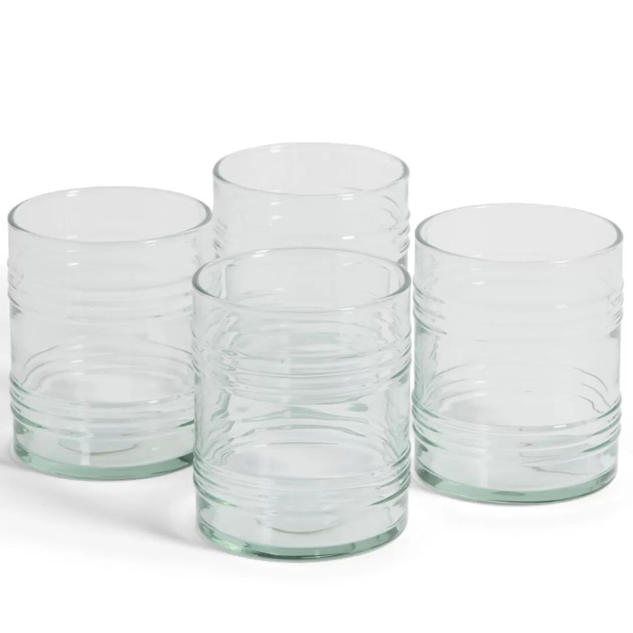 Gifi Verre bas 28cl en verre recyclé transparent Ø7,7xH8,5cm< Vaisselle Et Accessoires De Table