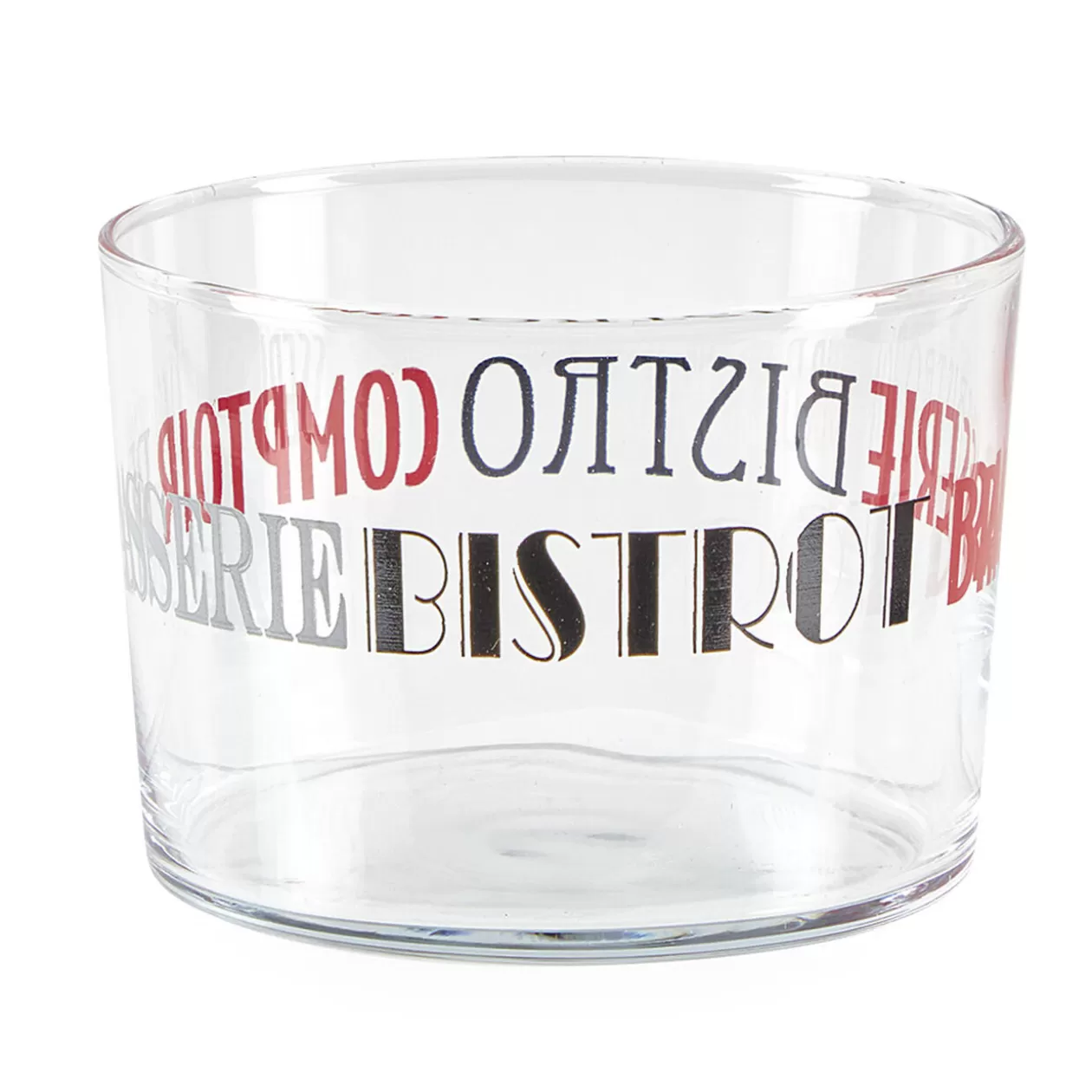 Verre bas Bodega design Le bistrot des copains x3>Gifi New
