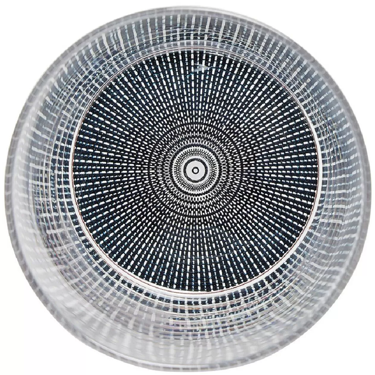 Verre bas transparent fond imprimé 34,5 cl>Gifi Discount