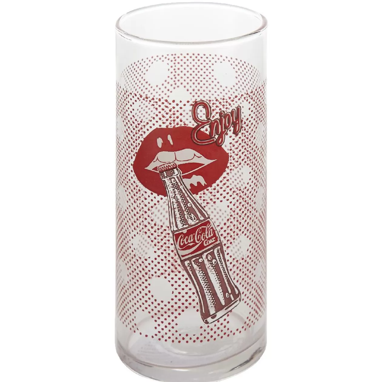 Verre coca Luminarc pop art rouge transparent Enjoy>Gifi Shop