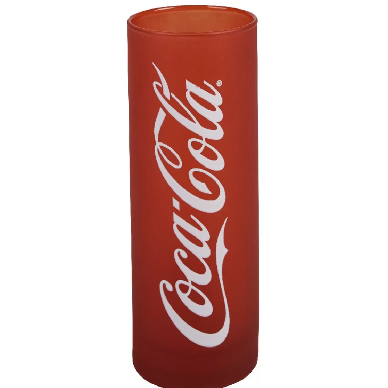 Verre Coca-Cola tube frozen rouge et blanc 27 cl>Gifi Shop