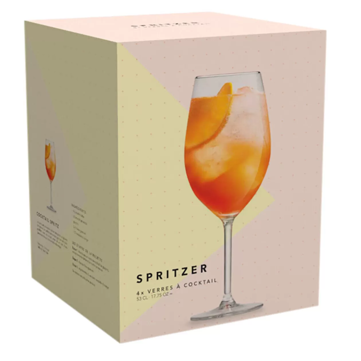 Verre cocktail Spritz 53 cl x4>Gifi Best Sale