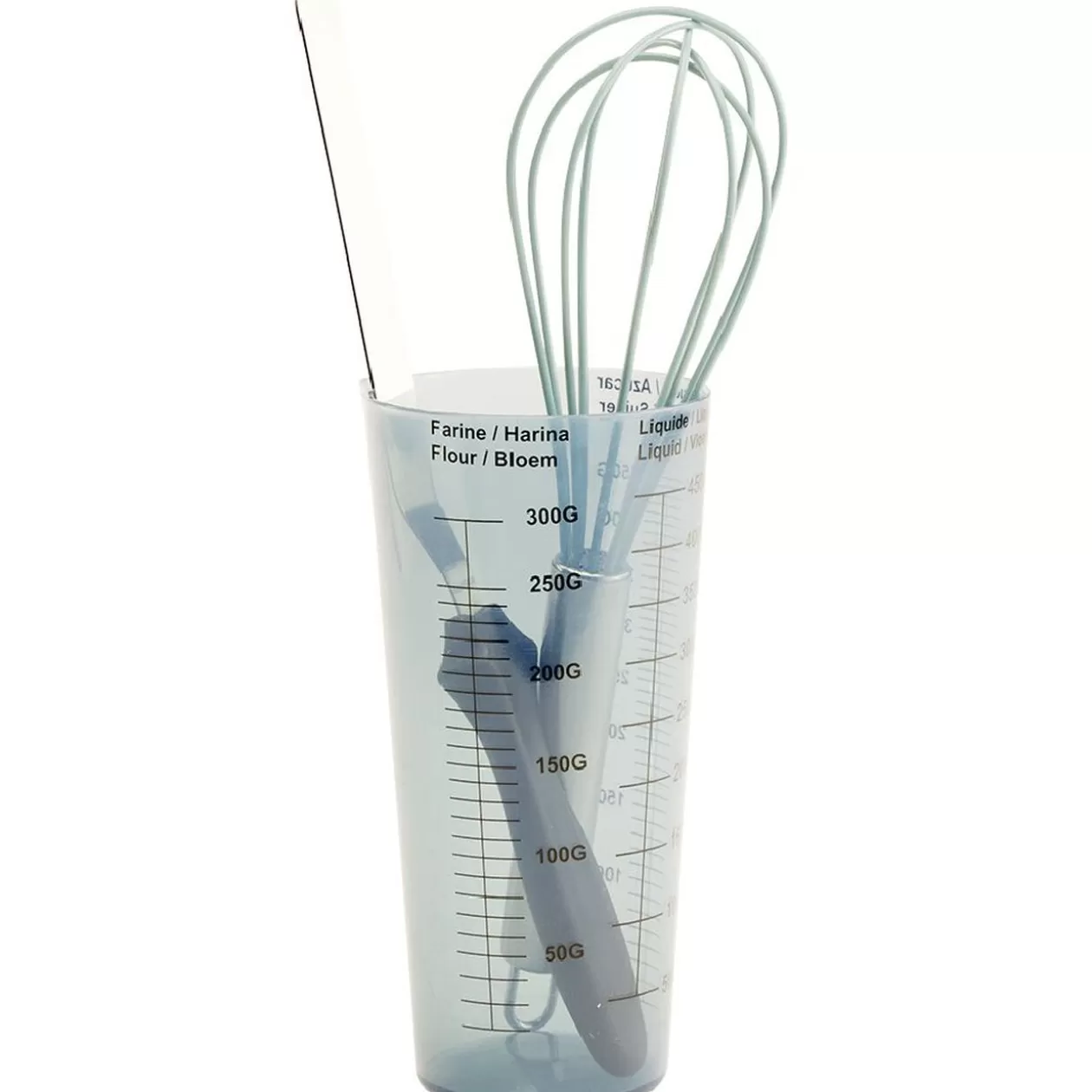 Gifi Verre doseur avec fouet et spatule< Préparation Culinaire