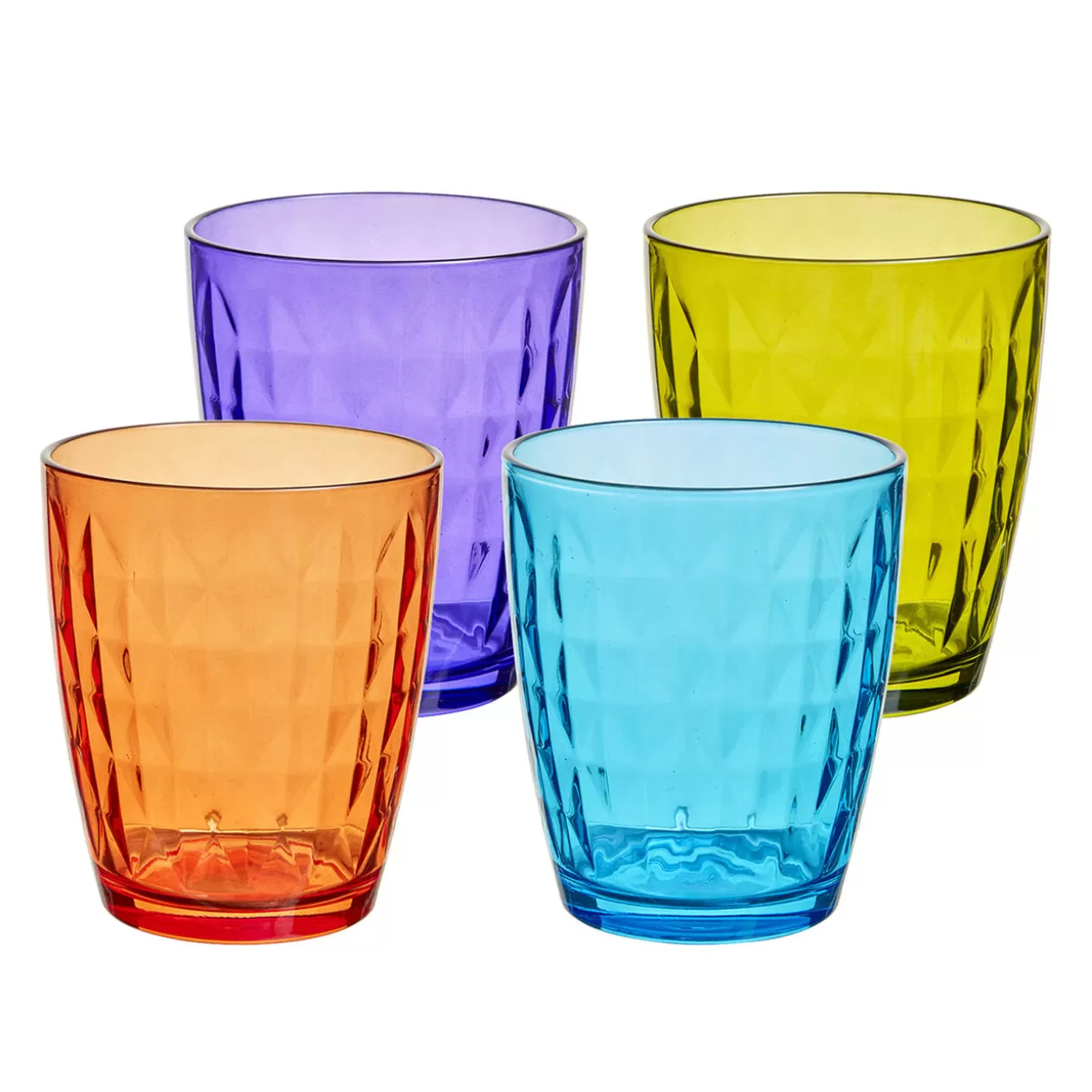 Verre gobelet coloré uni x 4>Gifi Fashion