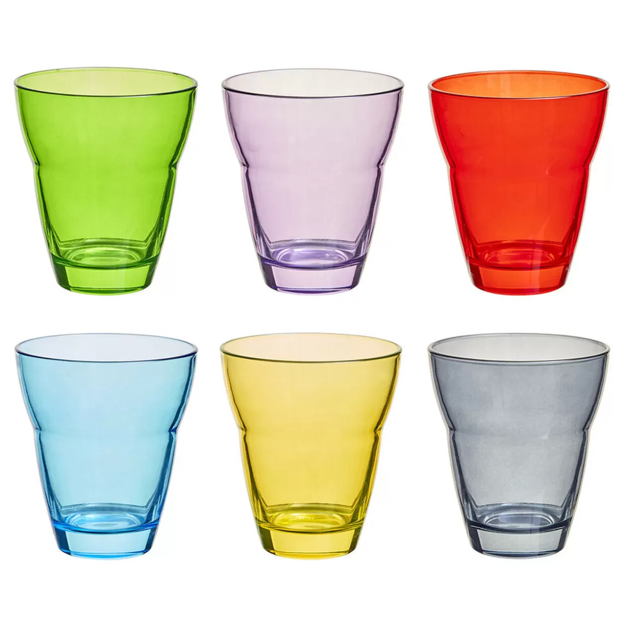 Verre gobelet jazz empilable uni coloré x 6>Gifi Cheap