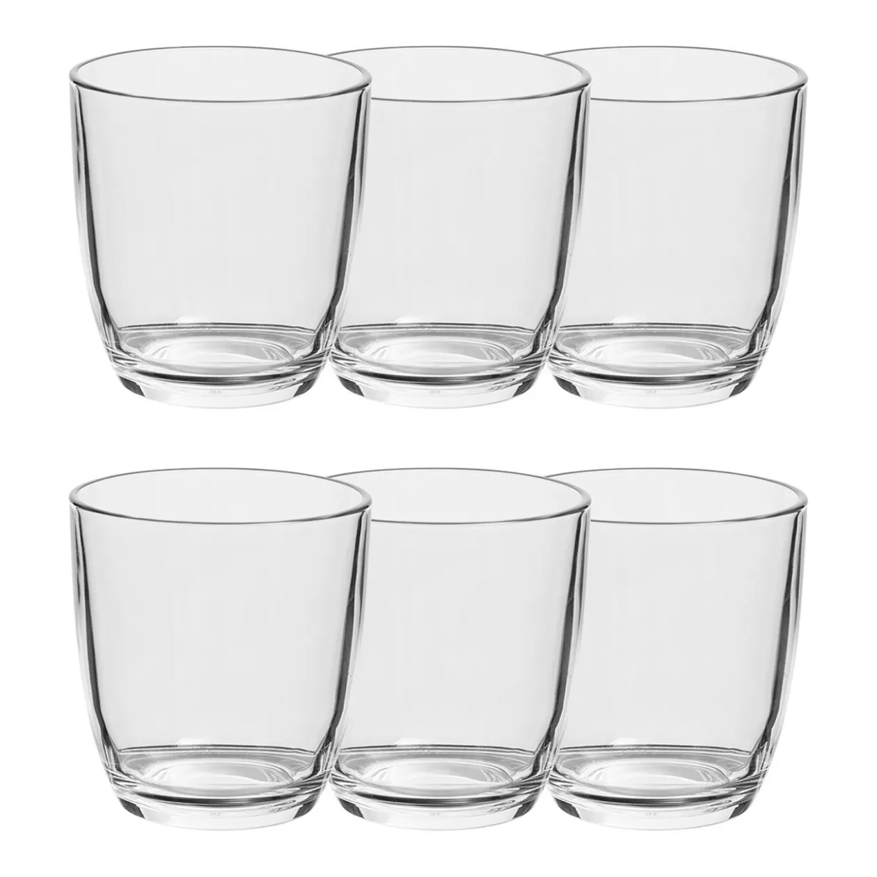 Verre gobelet transparent x 6>Gifi Sale