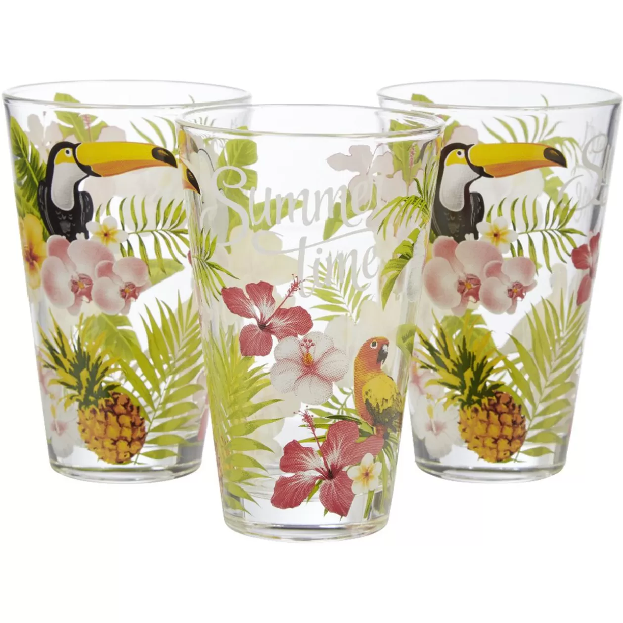 Verre haut Nadia Jungle x 3>Gifi Discount