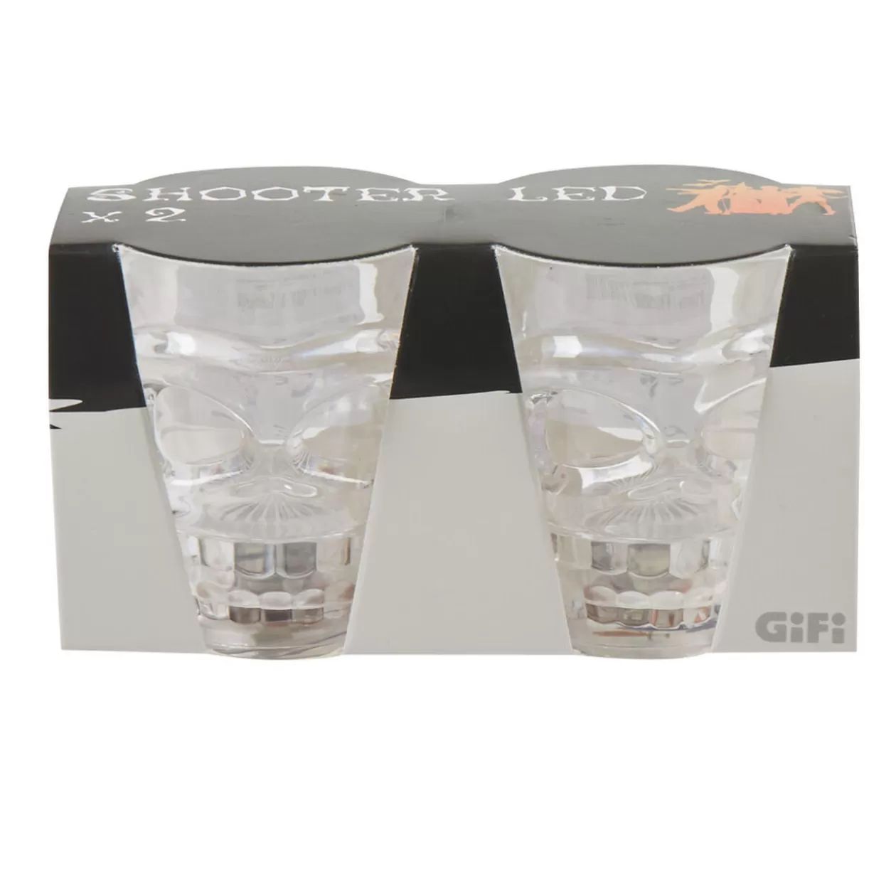 Verre shooter led Halloween x2>Gifi Best