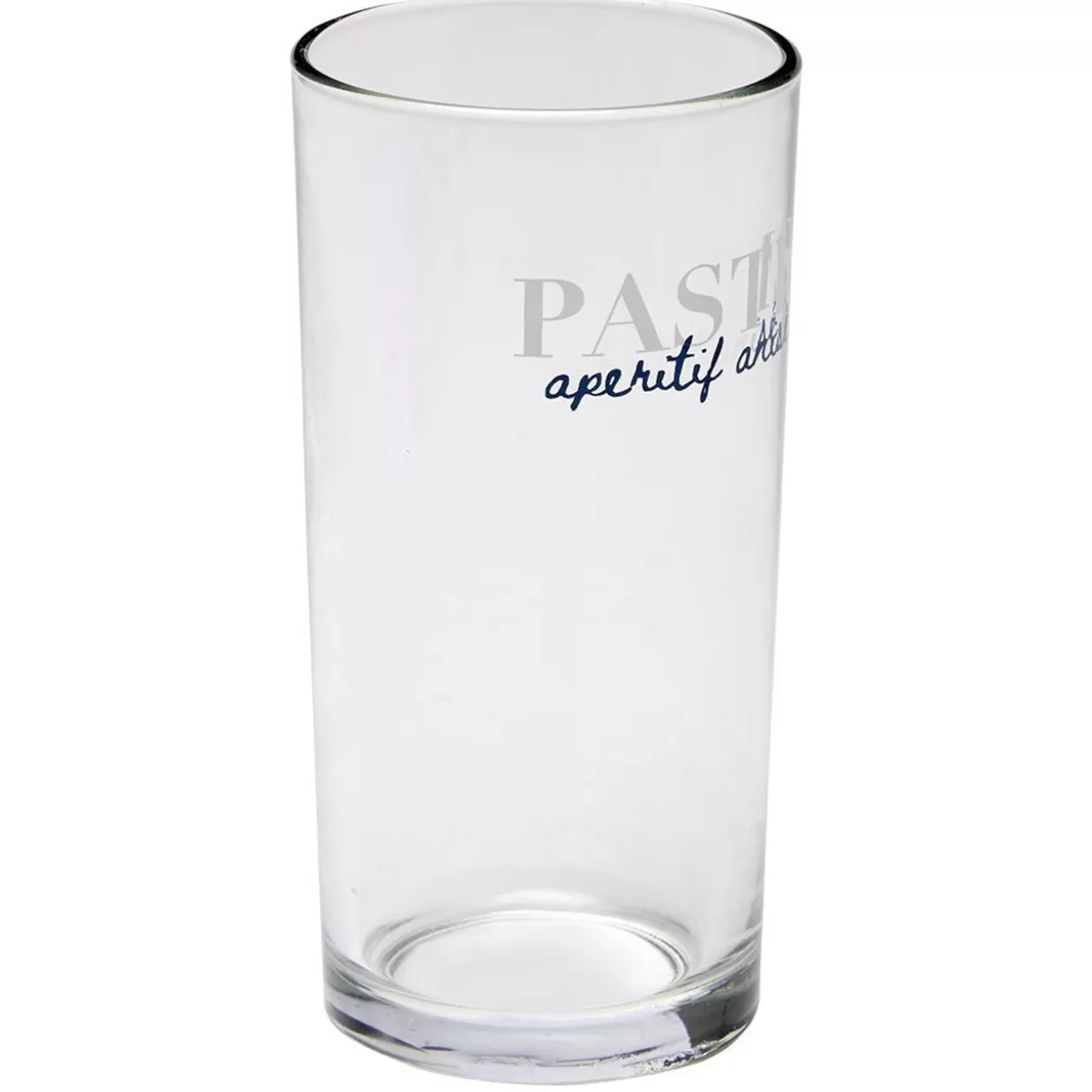 Verre tubo avec inscription Pastis apéritif anisé 25cl>Gifi Hot