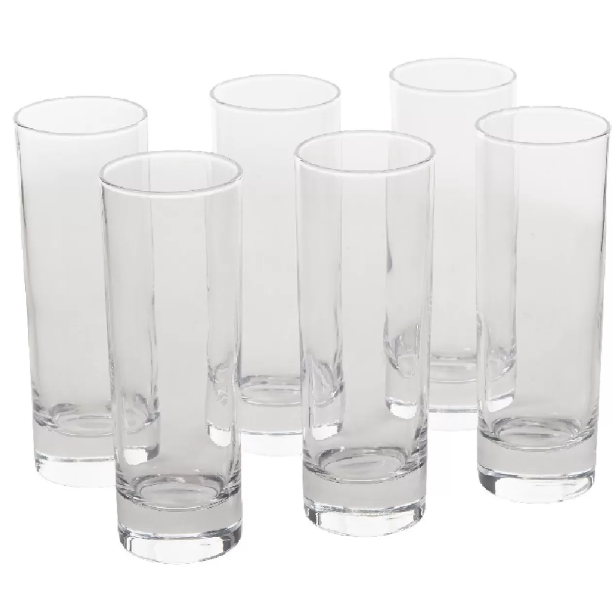 Verre tubo forme haute longdrink 22 cl x6>Gifi Clearance