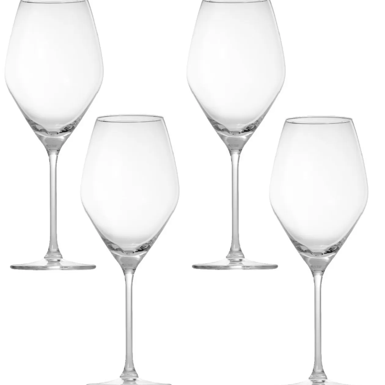 Verres à vin transparents 45 cl x4>Gifi Best Sale