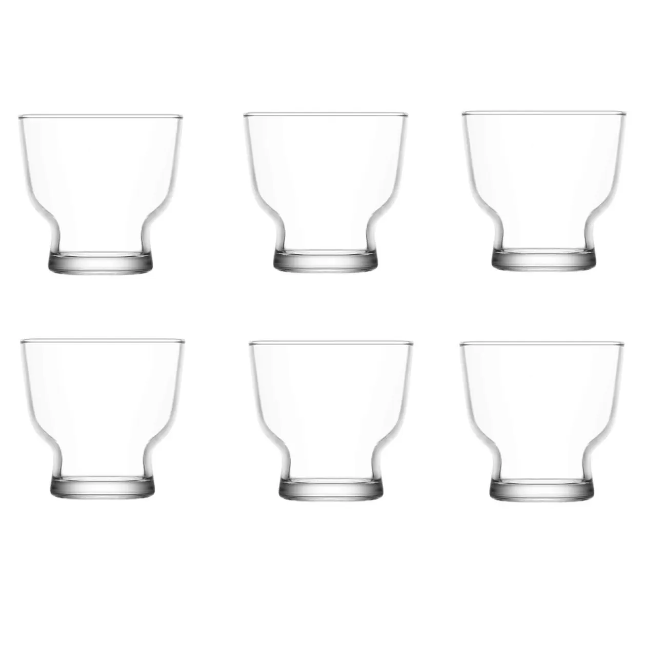 Verrine LAV en verre transparent 24 cl x6>Gifi Discount