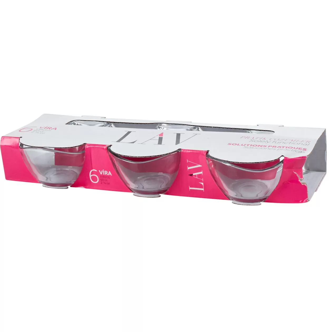 Verrine transparente x6>Gifi Shop